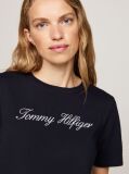 Blue Regular Crew Neck T-Shirt  Women