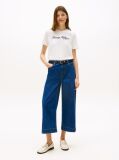 White Regular Crew Neck T-Shirt  Women