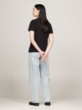 Black Regular Crew Neck T-Shirt  Women