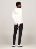 White Script Logo Zip-Thru Hoody  Women