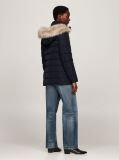 Multi Faux Fur Hooded Down Jacket  Women