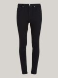 Black Como Black Mid Rise Skinny Jeans  Women