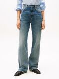 Blue High Rise Relaxed Bootcut Jeans  Women