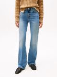Blue Faded Mid Rise Bootcut Jeans  Women
