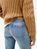 Blue Faded Mid Rise Bootcut Jeans  Women