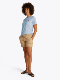 Blue Contrast Flag T-Shirt  Women