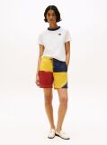 Beige Hilfiger Sailing Relaxed Back Logo T-Shirt  Women