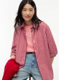 Multi Oversized Fit Poplin Shirt  Women