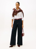 White Regular Fit Poplin Shirt  Women