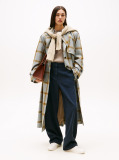 Blue Relaxed Straight Leg Trousers  Women