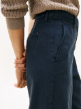 Blue Relaxed Straight Leg Trousers  Women