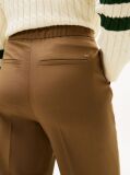 Brown Timeless Wool Blend Wide Leg Trousers  Women
