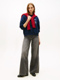 Blue Varsity Crest Terry Sweatshirt  Women