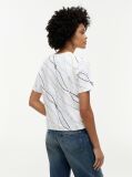 Multi Interlock Knit Boxy T-Shirt  Women