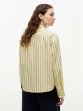 Yellow Boxy Fit Poplin Shirt  Women