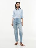 Blue Flag Horsebit Regular Tapered Ankle Jeans  Women