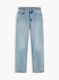 Blue Flag Horsebit Regular Tapered Ankle Jeans  Women
