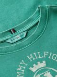 Green Washed Crest Slim T-Shirt  Women