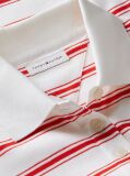 Multi Oversized Fit Stripe Polo Shirt  Women