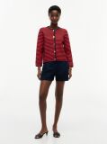 Multi Gold-Tone Button Boxy Cardigan  Women
