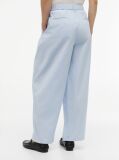 Blue Washed Barrel Leg Chinos  Women