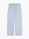 Blue Washed Barrel Leg Chinos  Women