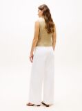 Beige Linen Blend Poplin Waistcoat  Women