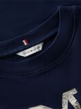 Blue Crest Relaxed Oversized T-Shirt  Women