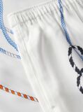 Multi Rope Print Relaxed Straight Trousers  Women
