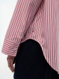 Multi Oversized Fit Flag Embroidery Poplin Shirt  Women