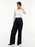 Blue Indie High Rise '70s Wide Jeans  Women