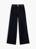 Blue Indie High Rise '70s Wide Jeans  Women