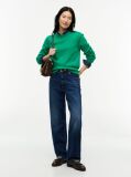 Green Premium Knit Crew Neck Jumper  Women