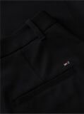 Black Travel Button Cuff Barrel Trousers  Women