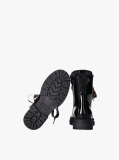 Black Lace-Up Ankle Boots  Girls