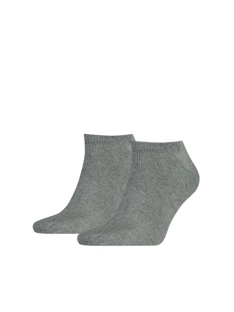 Grey 2-Pack Men Plain Trainer Socks  Men