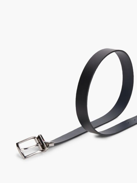 Blue Reversible Leather Belt  Men
