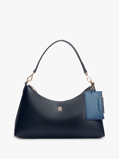 Blue Hilfiger Icon Pebble Grain Shoulder Bag  Women
