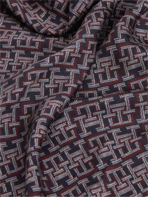 Multi TH Monogram Pure Silk Square  Women