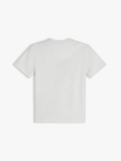 White Boat Graphic Peached T-Shirt  Newborn