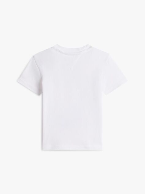 White Smiley Logo Jersey T-Shirt  Newborn