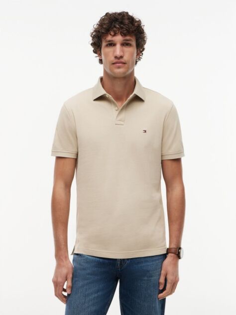 Beige 1985 Collection Regular Fit Pique Polo  Men