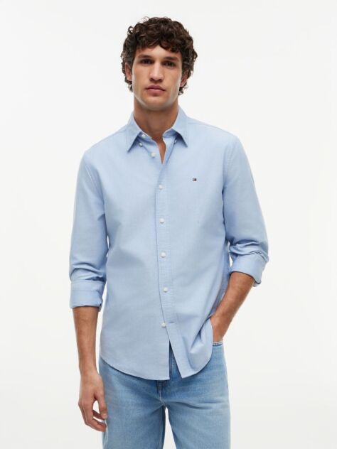 Blue Heritage Regular Fit Oxford Shirt  Men