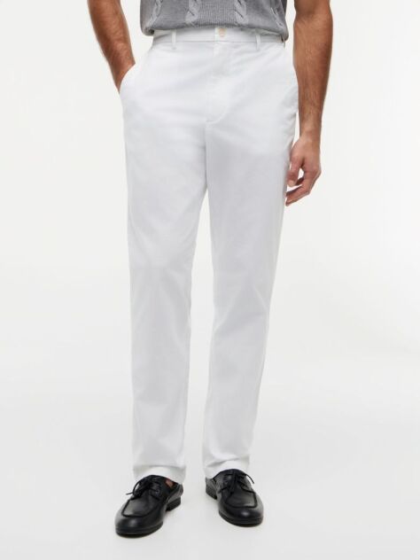 White Dover Signature Tape Relaxed Twill Chinos  Men