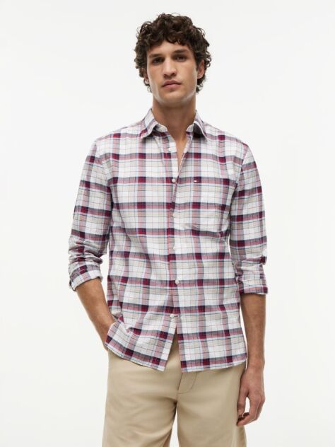Multi Heritage Regular Fit Check Oxford Shirt  Men