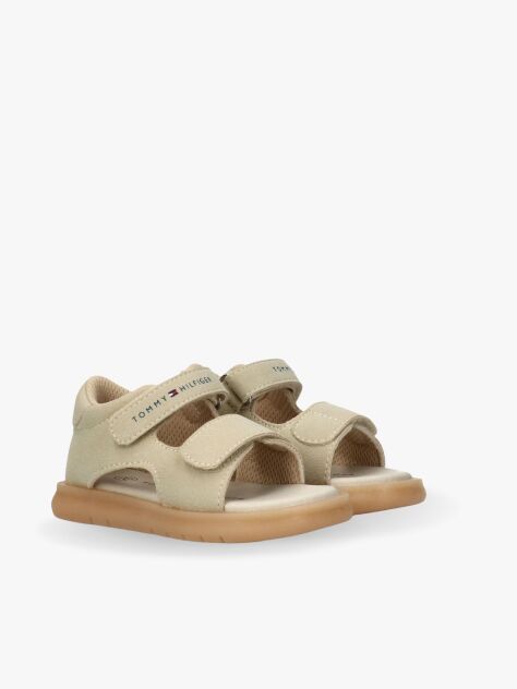 Beige Velcro Sandal  Boys