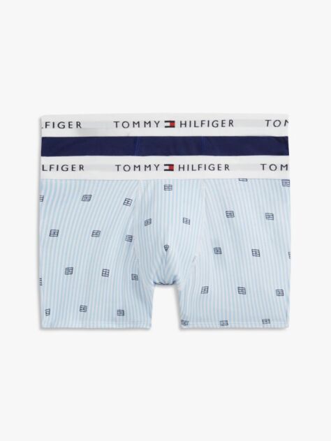 Multi 2-Pack Signature Print Logo Waistband Trunks  Boys