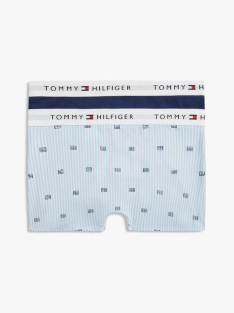 Multi 2-Pack Signature Print Logo Waistband Trunks  Boys