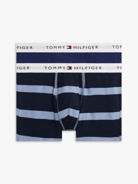 Multi 2-Pack Signature Print Logo Waistband Trunks  Boys