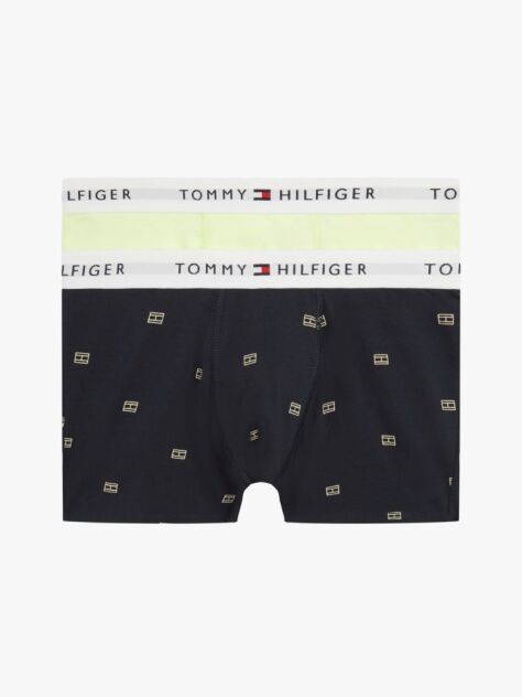 Multi 2-Pack Signature Print Logo Waistband Trunks  Boys